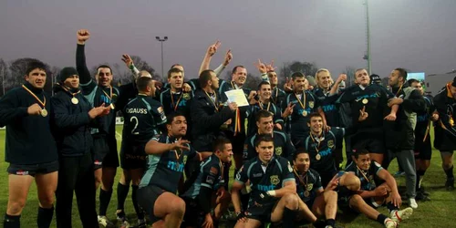 RCM Timișoara a cucerit Cupa României după ce a ocupat locul 3 în Superliga de rugby * Foto: Marian Burlacu