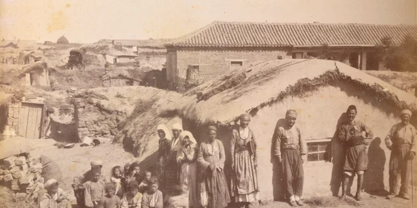 Turci in Dobrogea foto Anatole Magrin Album de la Dobrudgea jpg