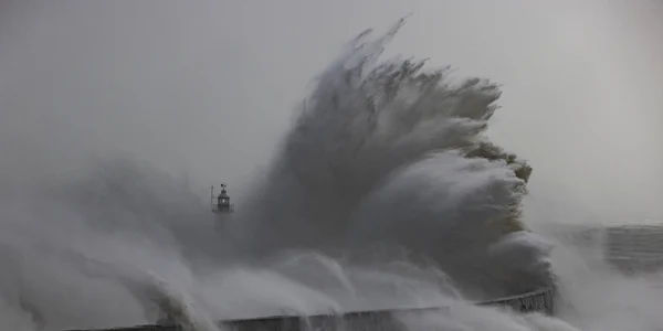 Furtuna Eunice - Anglia Newhaven - 18 feb 2022 / FOTO Getty Images