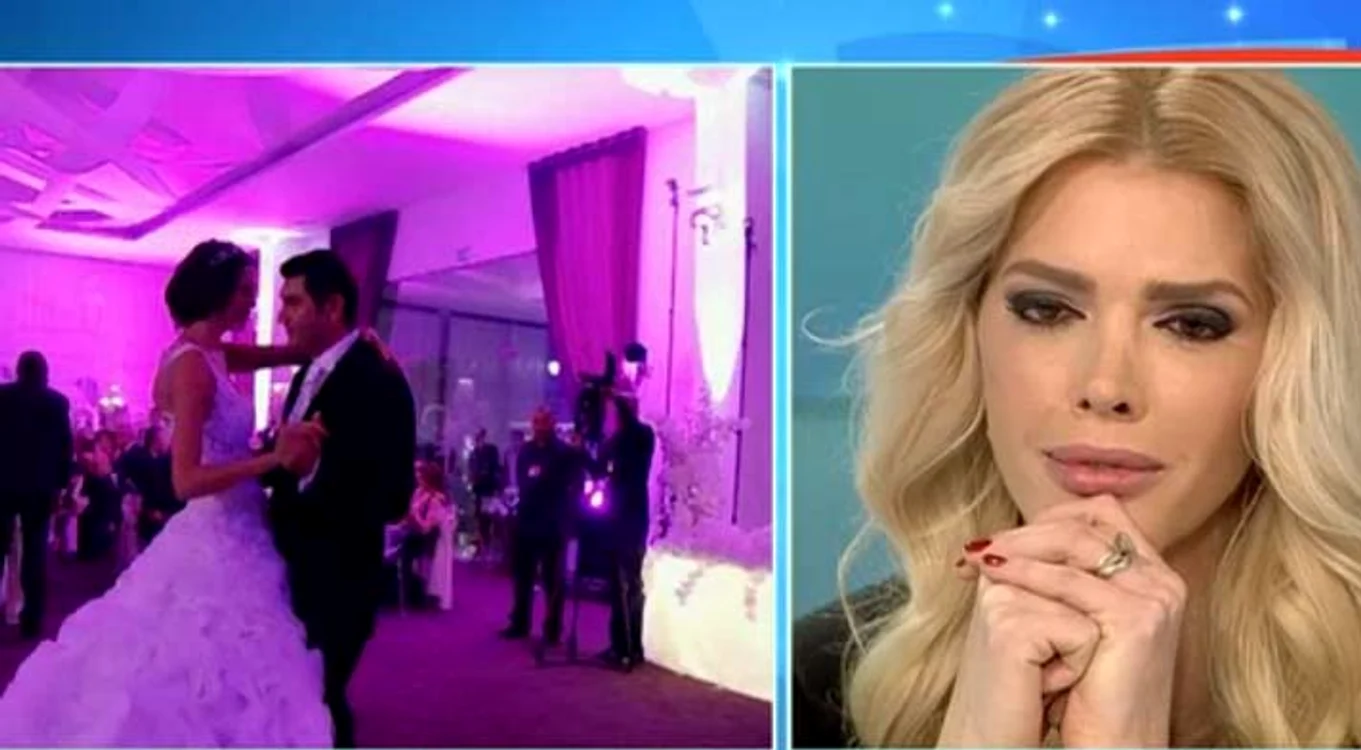 Alina a început să plângă când a văzut imagini de la nunta cu ei 