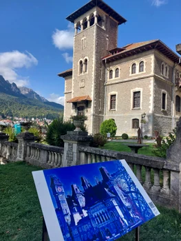 Castelul Cantacuzino a fost platou de filmare acum doi ani