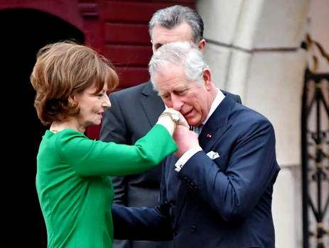 Charles și Margareta, la o întâlnire anterioară