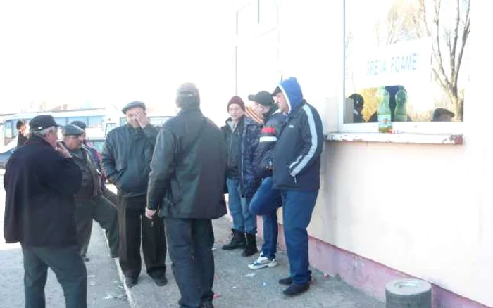 Salariaţii au intrat în greva foamei Foto: Arhivă