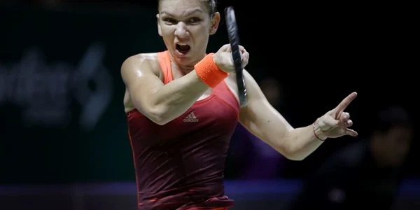 Simona Halep la Singapore FOTO AP  