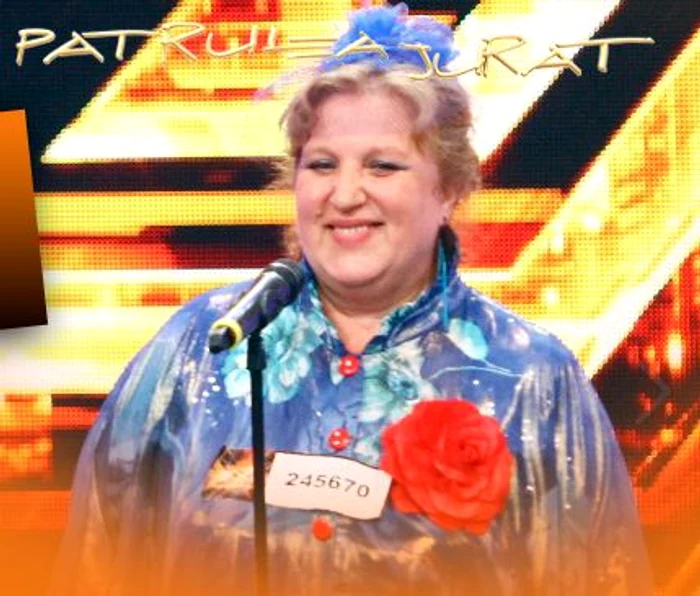 Aurelia Ciornea (52 de ani) a avut o prestație spectaculoasă la „X Factor”