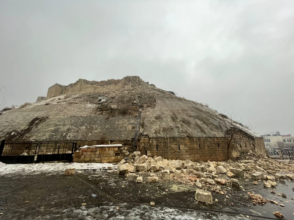 Cetatea Gaziantep a fost avariată (Foto: Profimedia)