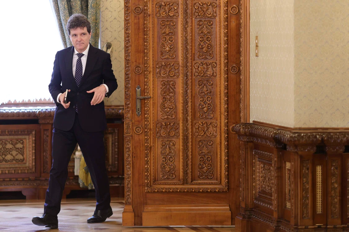 Nicușor Dan discută marți cu partidele. FOTO: Inquam/Octav Ganea