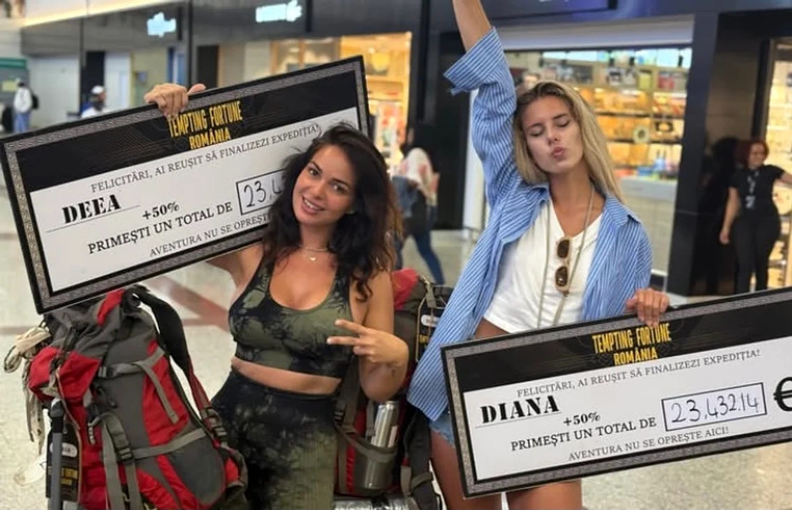 Deea Maxer s-a întors acasă cu 23.432 de euro de la Tempting Fortune România foto: Kanal D 