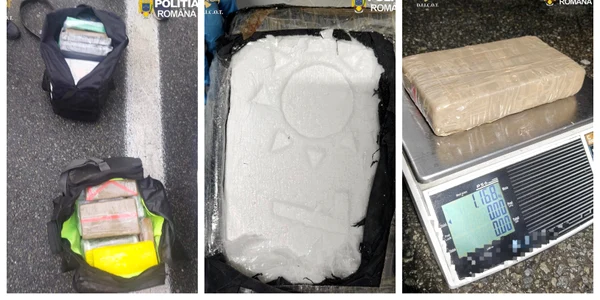Captură impresionantă de droguri în Mehedinți. Un cetățean turc, prins cu 30 de kilograme de cocaină  FOTO Diicot