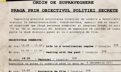 Praga prin obiectivul poliției secrete: expoziție jpeg