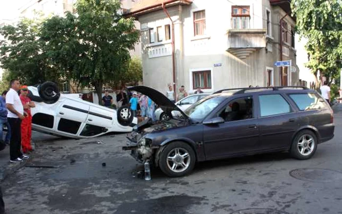 Accidentul a avut loc sâmbătă dimineaţa