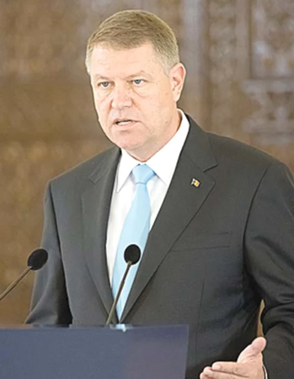 Președintele Iohannis a participat joi la prezentarea bilanțului DNA pe 2015