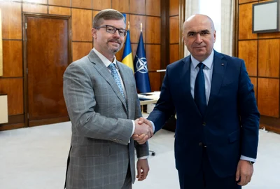 Michael Dickerson și Ilie Bolojan Foto US Embassy Bucharest jpg