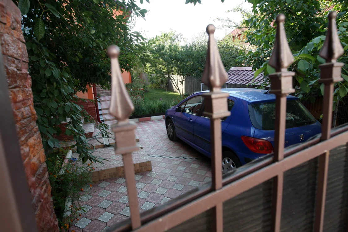 Casa de pe strada Vasiliu Haralambie din Bucium unde a avut loc crima