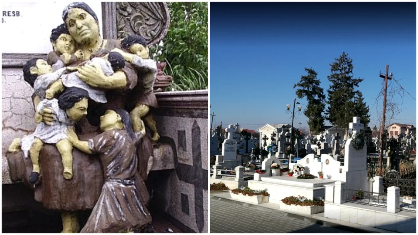 Monumentul misterios al Cimitirului Dumbrava din Buzău / foto: arhiva Click!
