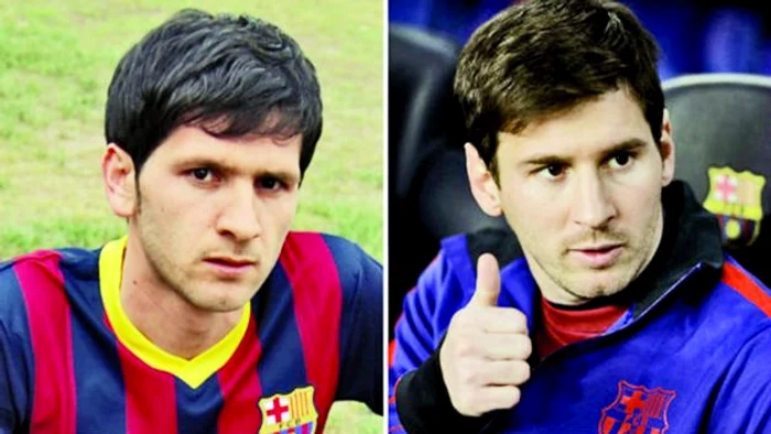 Messi şi sosia sa