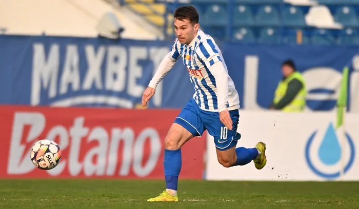 Alin Roman, cel mai valoros fotbalist de la Poli Iași, cotat la 650.000€ (FOTO: Sportpictures)