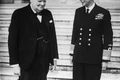 Winston Churchill și regele George al VI lea, fotografiați în 1942 jpeg