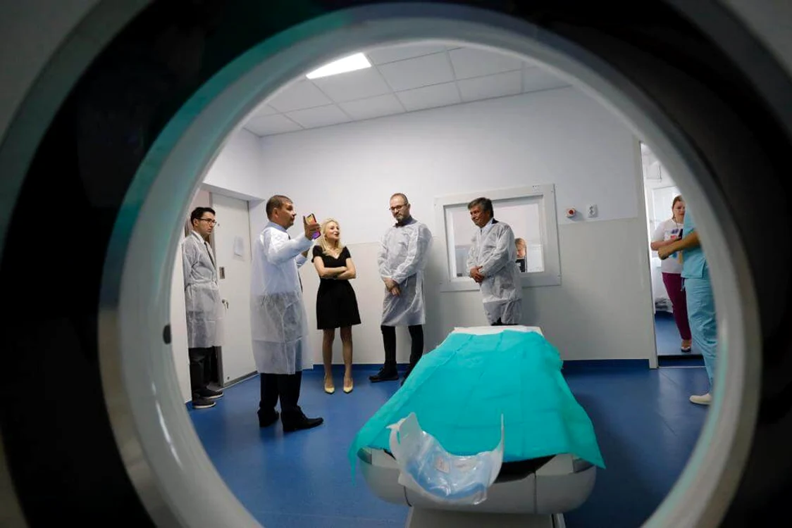 Vizită a specialiștilor turci în Spitalul Județean de Urgență Buzău FOTO I.B.