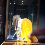 vandalism Turnul Londrei captură video ITVNews jpg