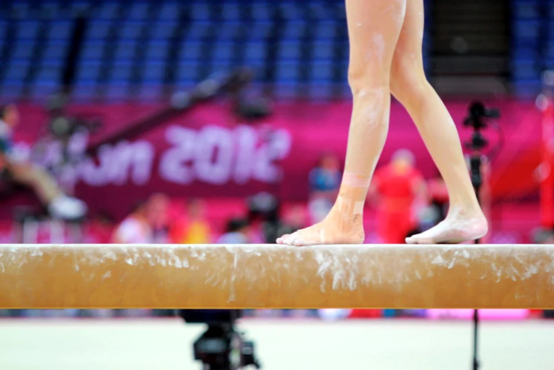 Larisa Iordache a concurat cu piciorul stâng bandajat la JO de la Londra, în 2012Foto: Marian Burlacu