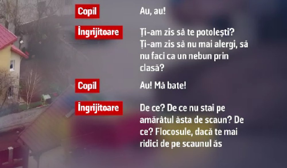 Anchetă la un centru privat de îngrijire a copiilor din Popeşti-Leordeni. O îngrijitoare îi bătea pe micuţi: „Băi, vă crăp capul!” VIDEO