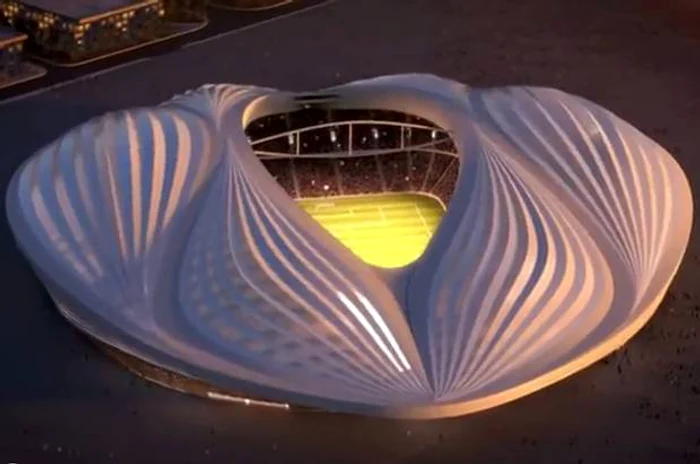  Arhitecta Zaha Hadid a propus un proiect numit &quot;Vagina Stadium&quot;, în Wakrah, dar conservatorii arabi au respins ideea