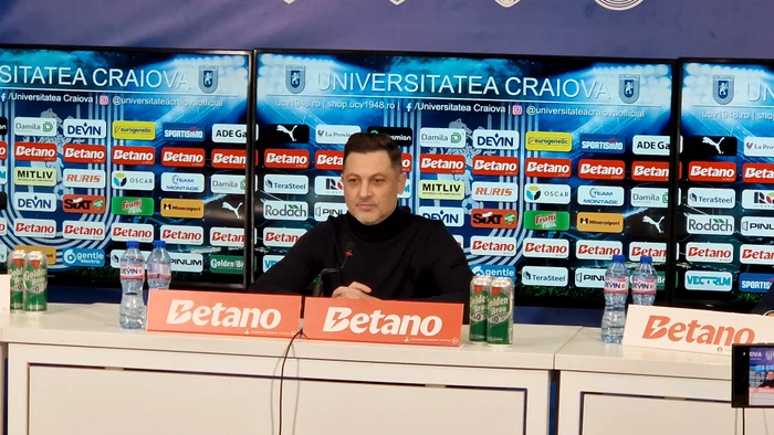 Mirel Rădoi, la conferință