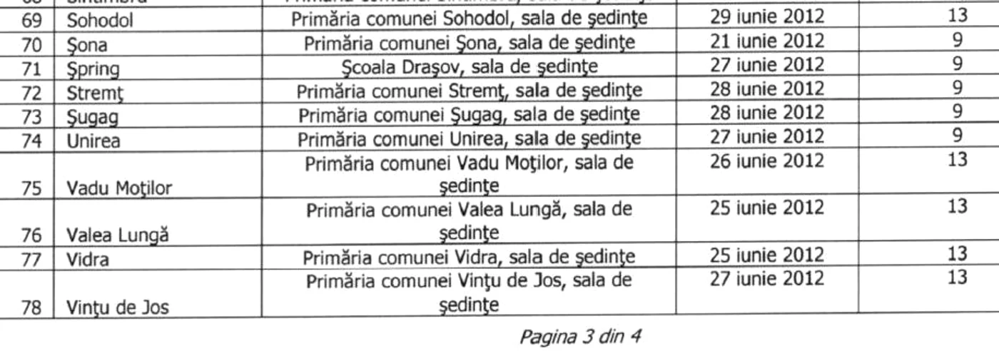 Consilii locale