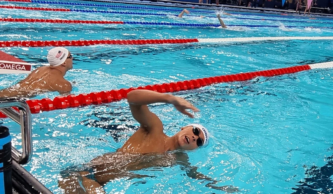 David Popovici, printre sportivii calificați la Olimpiadă (FOTO: Facebook)