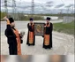 Preoți ruși au mers cu icoana Maicii Domnului pe străzi și au sfințit orașul împotriva dronelor ucrainene FOTO Telegram