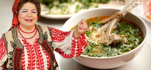 Saveta Bogdan prepară o delicioasă ciorbă de miel 