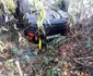 Un autoturism a căzut în râul Olăneşti în Băile Olăneşti - Vâlcea - pe plafon Foto Adevărul - DMS