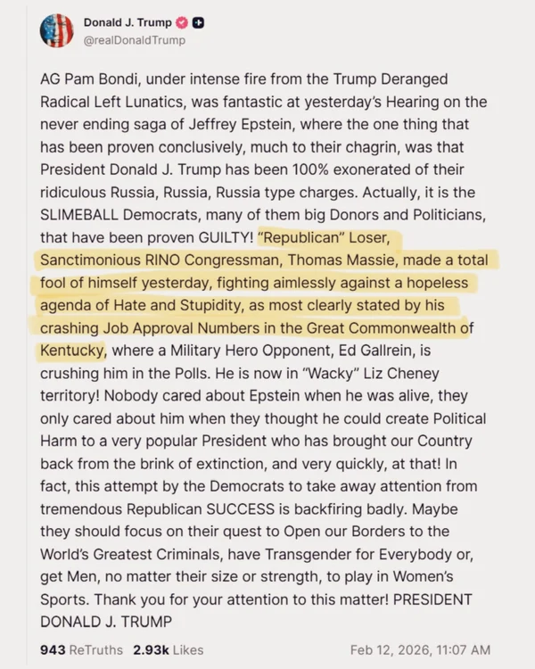 FOTO: Truth/Donald Trump