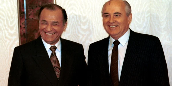 Iliescu Gorbaciov FOTO Getty Images