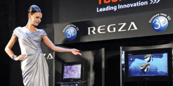 Compania Toshiba a prezentat primul televizor 3D din lume pentru care nu este nevoie de ochelari speciali