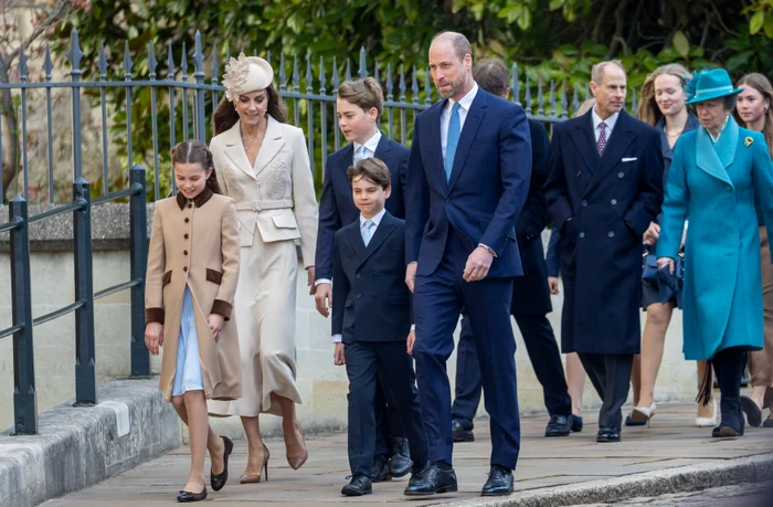 Kate, William, George, Charlotte, Louis, Paște 2026, Profimedia (1) jpg