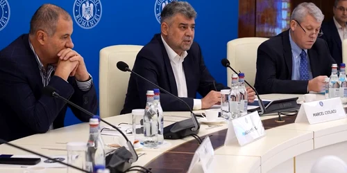 Marcel Ciolacu la întâlnirea cu primarii  Sursa Guvernul României jpg