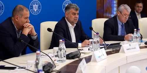 Marcel Ciolacu la întâlnirea cu primarii  Sursa Guvernul României jpg