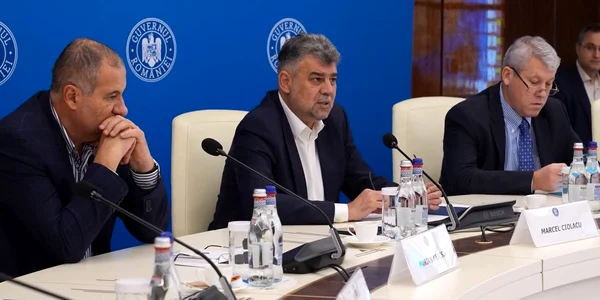 Marcel Ciolacu la întâlnirea cu primarii  Sursa Guvernul României jpg