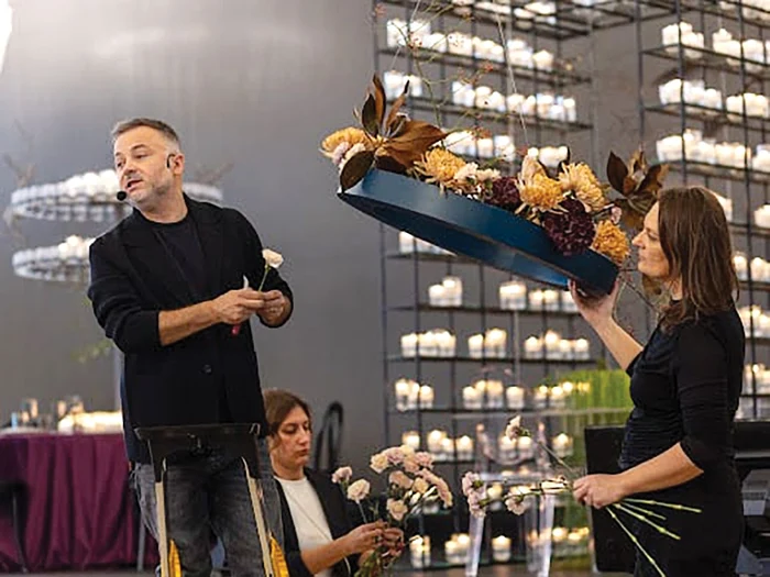 Nicu Bocancea a realizat decoruri speciale