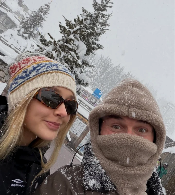 David Beckham și fiica sa Harper Beckham au avut parte de o vacanță superbă la Courchevel, Instagram