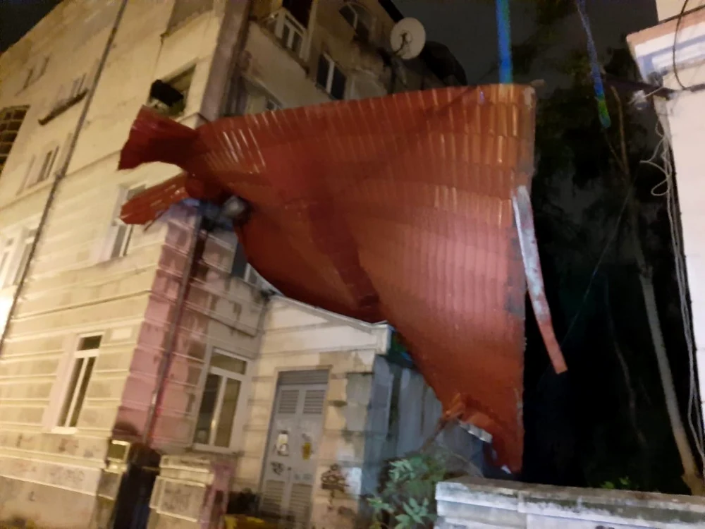 Furtună la Timişoara