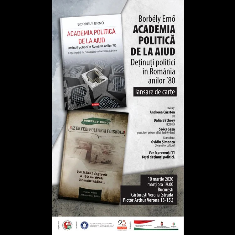 „Academia politică de la Aiud”, lansare la Cărturești Verona jpeg