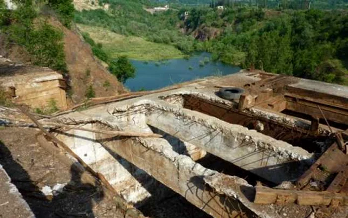 Lacul artificial de la Teliuc. Foto: R. Hanzelik.