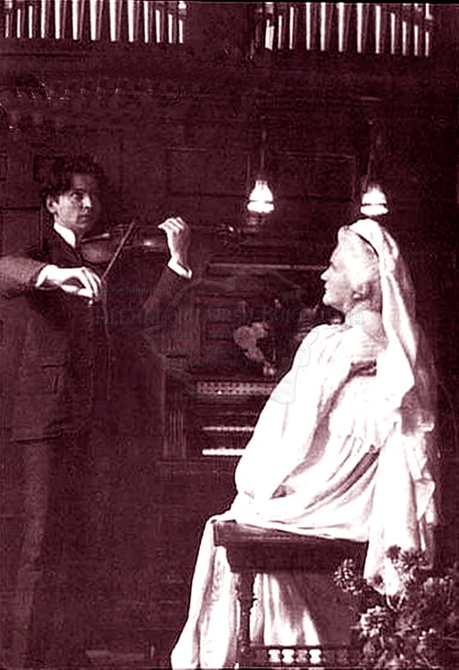 Regina Elisabeta și George Enescu