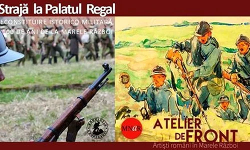 De strajă la Palatul Regal Reconstituire istorico militară jpeg