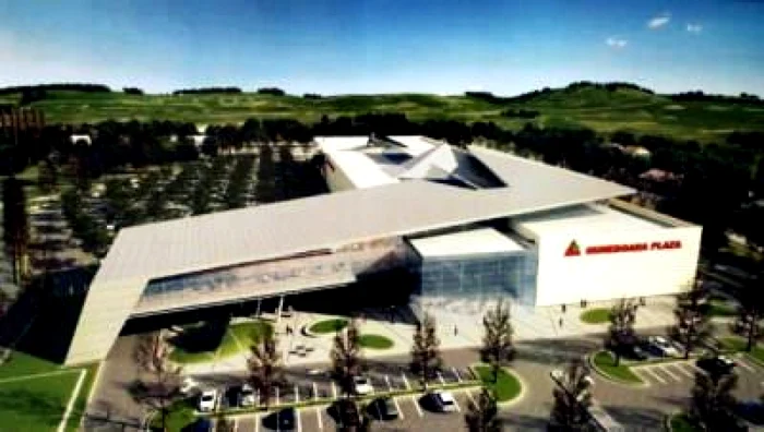Plaza Centers Mall părea un proiect viabil în urmă cu cinci ani. FOTO: Plaza Centers