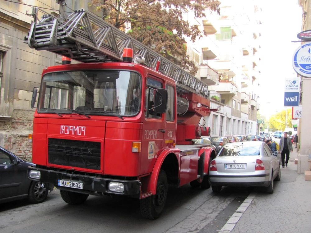 Autospeciala nu era încărcată cu apă FOTO arhivă