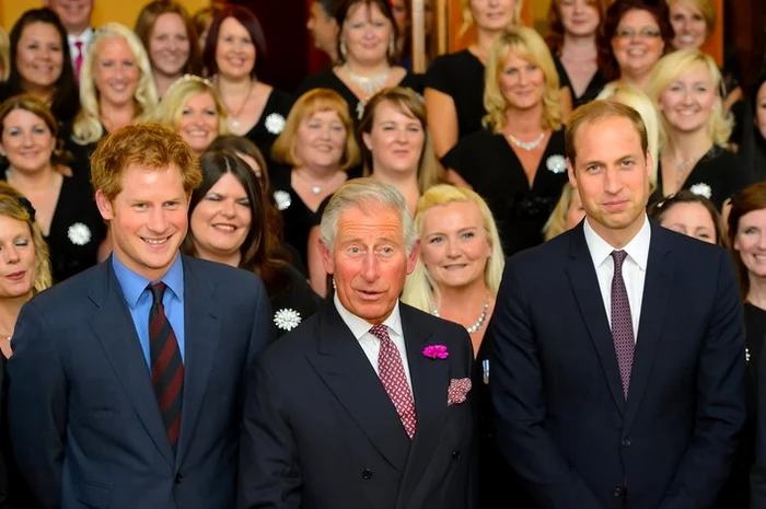 Harry, Charles şi William